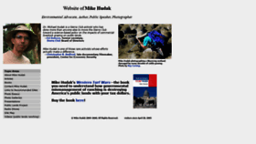 What Mikehudak.com website looked like in 2020 (4 years ago)