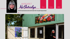 What Margaretmcfetridge.com website looked like in 2020 (4 years ago)
