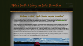 What Mikesguidefishing.com website looked like in 2020 (4 years ago)