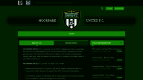 What Moorparkunitedfc.com website looked like in 2020 (4 years ago)