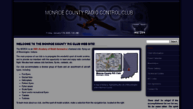 What Monroecountyrcclub.org website looked like in 2020 (4 years ago)