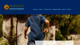 What Manleyanimalhospital.com website looked like in 2020 (4 years ago)