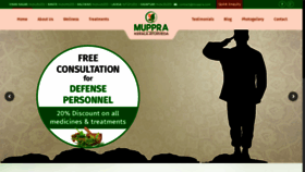 What Muppra.com website looked like in 2020 (6 years ago)