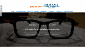 What Meserall.com website looked like in 2020 (4 years ago)