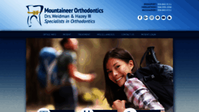 What Mountaineerorthodontics.com website looked like in 2020 (4 years ago)