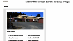 What Midwayministorage.net website looked like in 2020 (4 years ago)