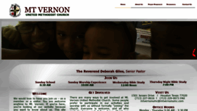 What Mtvernonhou.org website looked like in 2020 (4 years ago)