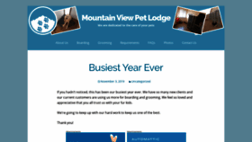 What Mountainviewpetlodge.com website looked like in 2020 (4 years ago)