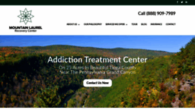 What Mountainlaurelrecoverycenter.com website looked like in 2020 (4 years ago)
