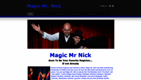 What Memphisfavoritemagician.com website looked like in 2020 (4 years ago)