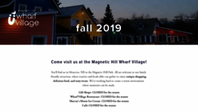 What Magnetichillwharfvillage.ca website looked like in 2020 (4 years ago)