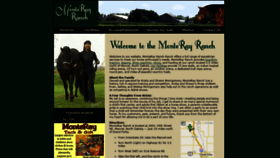What Monterayranch.com website looked like in 2020 (4 years ago)