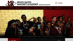 What Milesdavismagnet.org website looked like in 2020 (4 years ago)