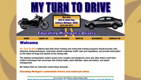 What Myturntodrive.com website looked like in 2020 (4 years ago)