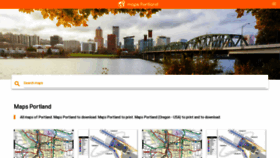What Maps-portland.com website looked like in 2020 (4 years ago)