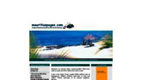 What Mauritiuspages.com website looked like in 2020 (4 years ago)