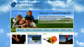 What Merrillchirotn.com website looked like in 2020 (4 years ago)