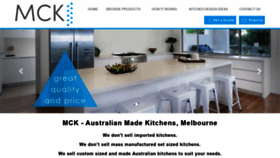 What Melbournescheapestkitchens.com.au website looked like in 2020 (4 years ago)
