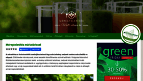 What Meregtelenites.org.hu website looked like in 2020 (4 years ago)