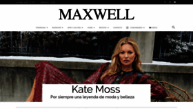 What Maxwell.com.mx website looked like in 2020 (4 years ago)
