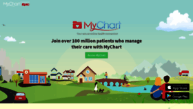 What Mychart.com website looked like in 2020 (4 years ago)