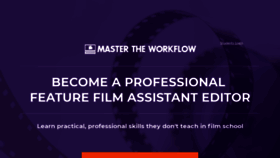 What Mastertheworkflow.com website looked like in 2020 (4 years ago)