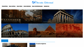 What Mihistoriauniversal.com website looked like in 2020 (4 years ago)