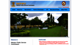 What Mpscmanipur.gov.in website looked like in 2020 (4 years ago)