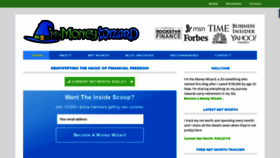 What Mymoneywizard.com website looked like in 2020 (4 years ago)