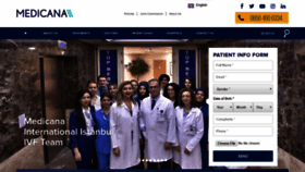 What Medicanainternational.com website looked like in 2020 (4 years ago)