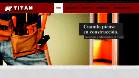 What Materialeseltitan.com website looked like in 2020 (4 years ago)