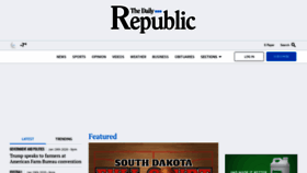 What Mitchellrepublic.com website looked like in 2020 (4 years ago)