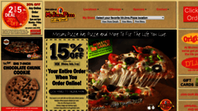What Mrjims.pizza website looked like in 2020 (4 years ago)