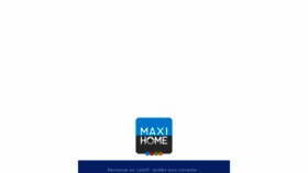 What Maxihome.lesoft.fr website looked like in 2020 (4 years ago)