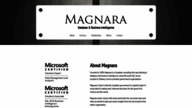 What Magnara.ca website looked like in 2020 (4 years ago)
