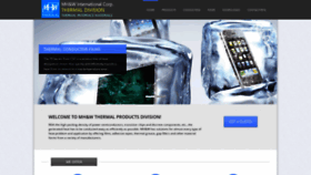 What Mhw-thermal.com website looked like in 2020 (4 years ago)