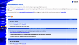 What Mh-nexus.de website looked like in 2020 (4 years ago)