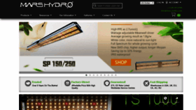What Mars-hydro.com website looked like in 2020 (4 years ago)