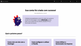 What Mercadodinamico.com.br website looked like in 2020 (4 years ago)