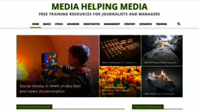 What Mediahelpingmedia.org website looked like in 2020 (4 years ago)