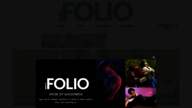 What Mens-folio.com website looked like in 2020 (4 years ago)