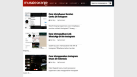 What Musdeoranje.net website looked like in 2020 (4 years ago)