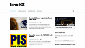 What Meuinss.com.br website looked like in 2020 (4 years ago)