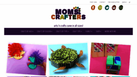 What Momsandcrafters.com website looked like in 2020 (6 years ago)