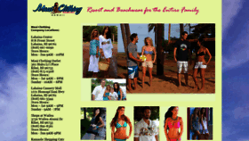 What Mauiclothingcompany.com website looked like in 2020 (4 years ago)