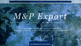 What Mpexport.com website looked like in 2020 (4 years ago)