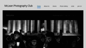 What Mcleanphoto.org website looked like in 2020 (4 years ago)