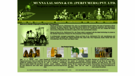 What Munnalalsons.in website looked like in 2020 (4 years ago)