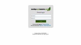 What Members.sundaysandseasons.com website looked like in 2020 (4 years ago)