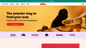 What Myollie.com website looked like in 2020 (4 years ago)